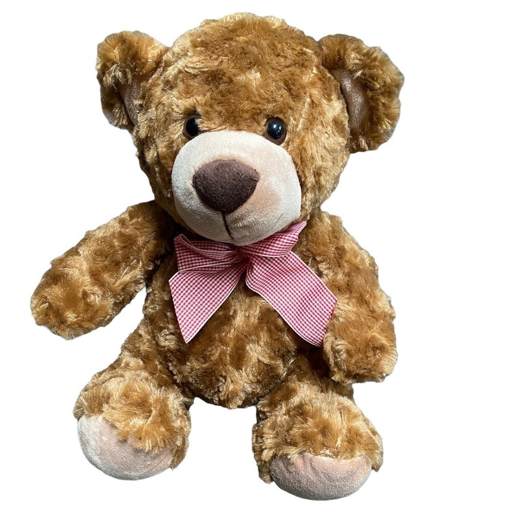 burton+Burton brown soft brown teddy bear 11”